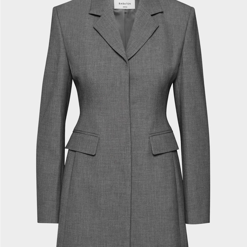 Babaton Women's Charcoal Blazer Dress - Autograph dress